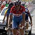 Frank Schleck am Ziel der 6. Etappe der Tour de Suisse 2006